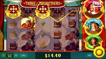 The Three Musketeers Slot Machine